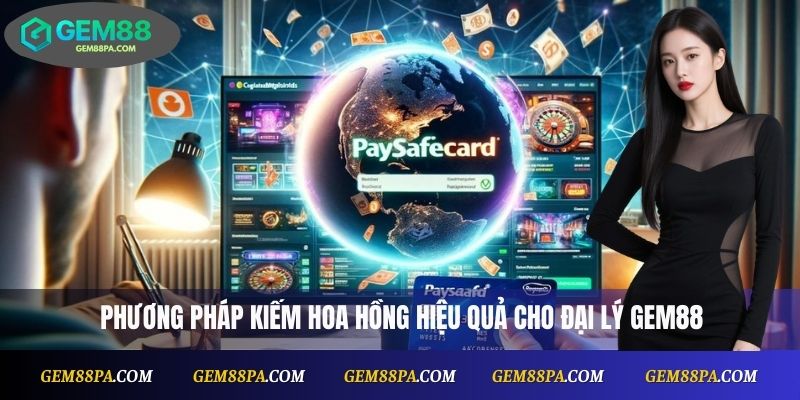  Phương pháp kiếm hoa hồng hiệu quả cho đại lý Gem88